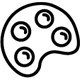 Colour Grading Icon